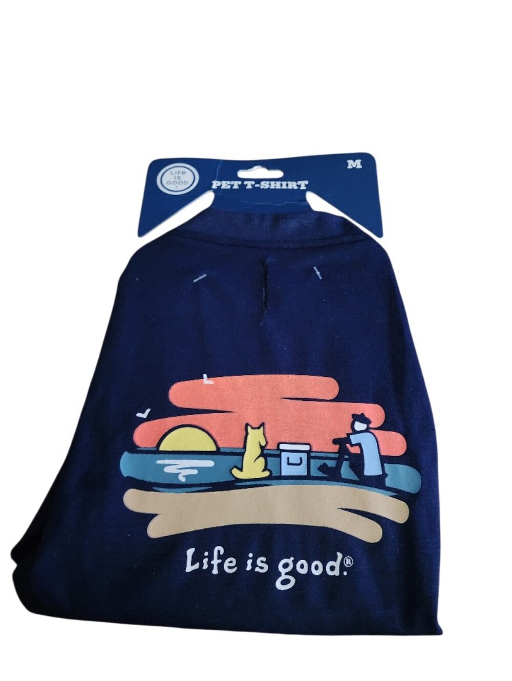 Life Is Good Pet Tshirt New With Tags